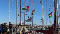 انطلاق سفن "أسطول الصمود" لكسر حصار غزة